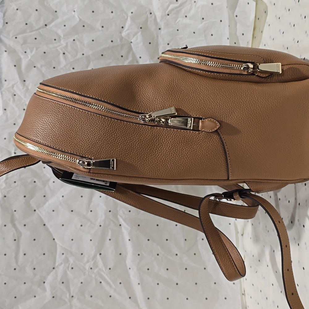 Kate Spade Hudson Large Backpack, Bungalow Brown - Picture 8 of 11